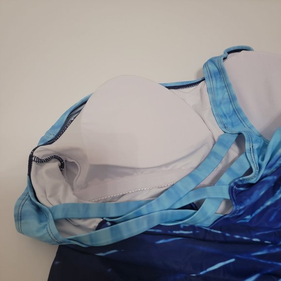 Women's One Piece Athletic Training Swimsuits Swimwear Bathing Suit NEW - Picture 7 of 11